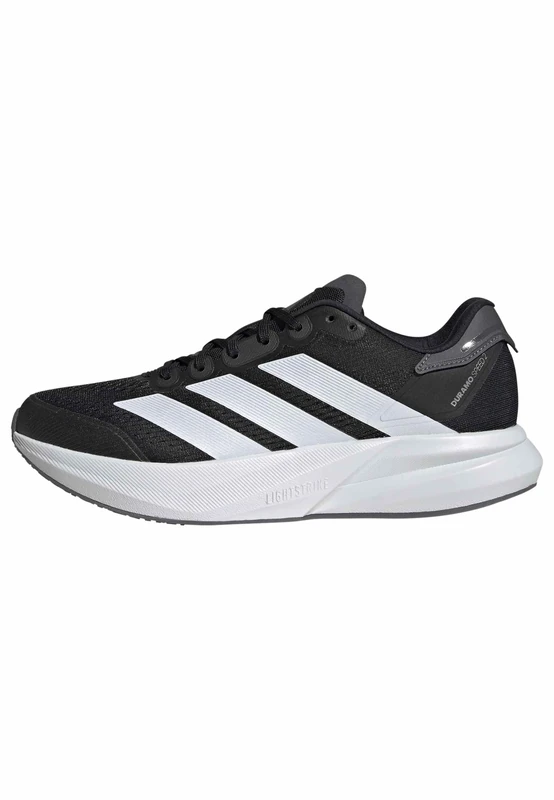 adidas Men's Duramo Speed 2 Running Shoes, Core Black/Cloud White/Grey Five, 8.5 UK