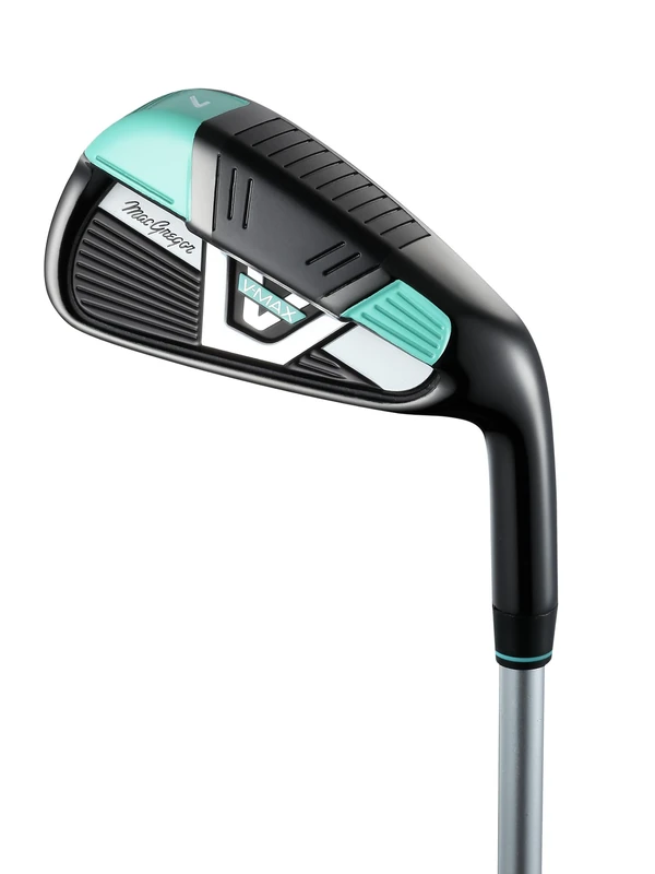 MacGregor V-Max Set Of Iron Golf Clubs, Steel or Graphite, Mens 5-SW, Ladies 6-SW, Right Handed, Red