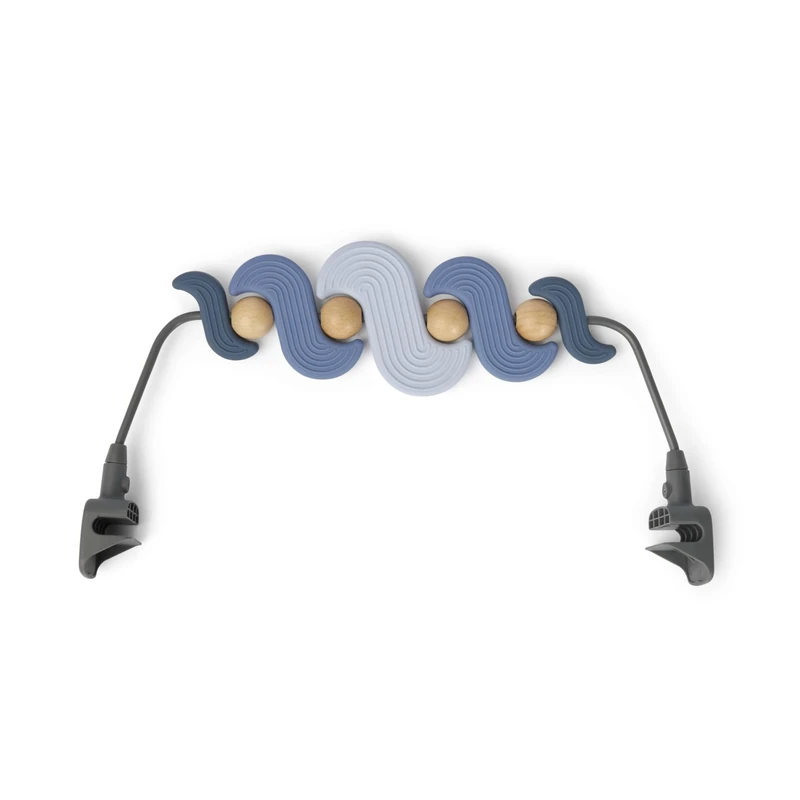 Ergobaby Evolve Bouncer Toy Bar, Accessory for The Ergobaby 3-in-1 Baby Bouncer Baby Swing for Newborns from Birth, Serene Swells