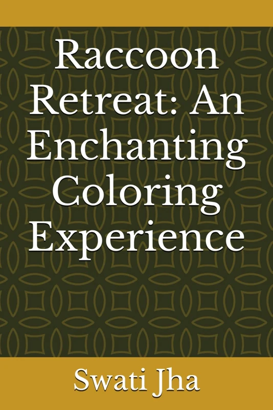 Raccoon Retreat: An Enchanting Coloring Experience