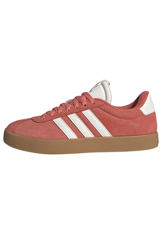 adidas Women's VL Court 3.0 Shoes, preloved Scarlet/core White/Bright red, 9.5 UK - Image 1