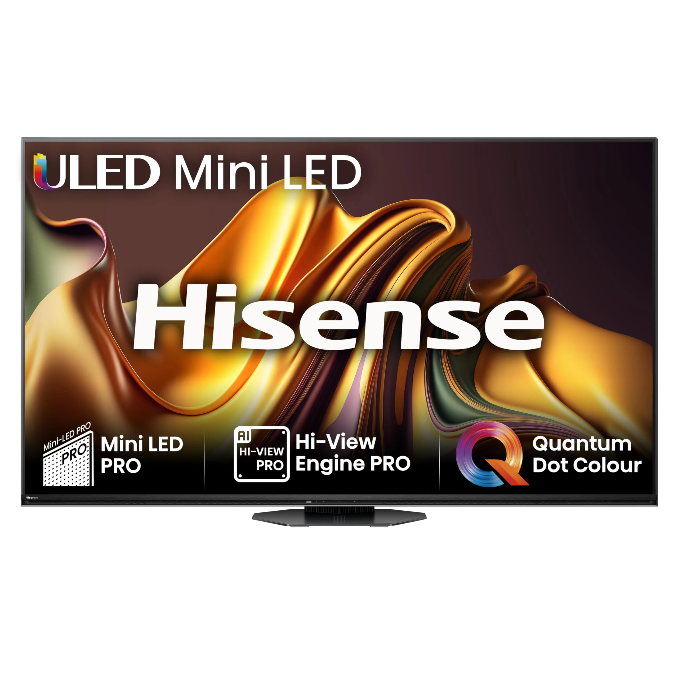 Hisense 75 Inch Mini-LED Smart TV 75U8NQTUK, Quantum Dot Colour, Dolby Vision IQ & Atmos, iMax Enhanced, 2.1.2 Channel Speakers and Vidaa OS with Freely, Youtube, Netflix and Disney+ (2024 Model)