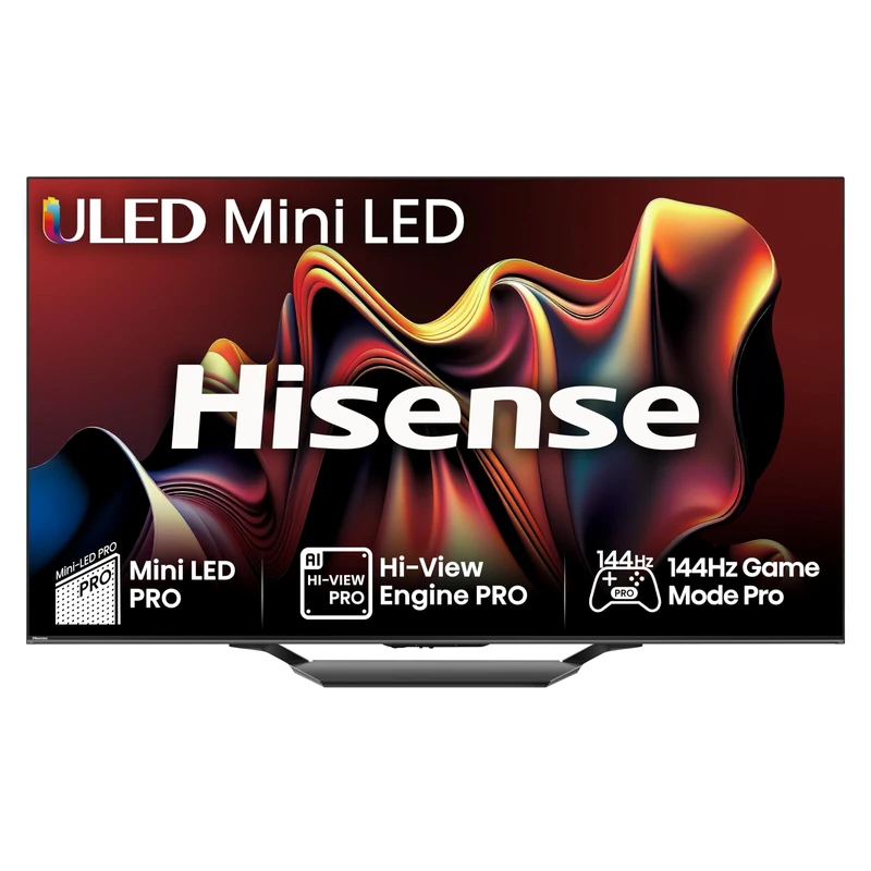Hisense 65 Inch 144Hz Mini-LED Smart TV 65U7NQTUK - Quantum Dot Colour, Dolby Vision IQ & Atmos, iMax Enhanced, Built-in Subwoofer and Vidaa OS with Freely, Youtube, Netflix and Disney+ (2024 Model)