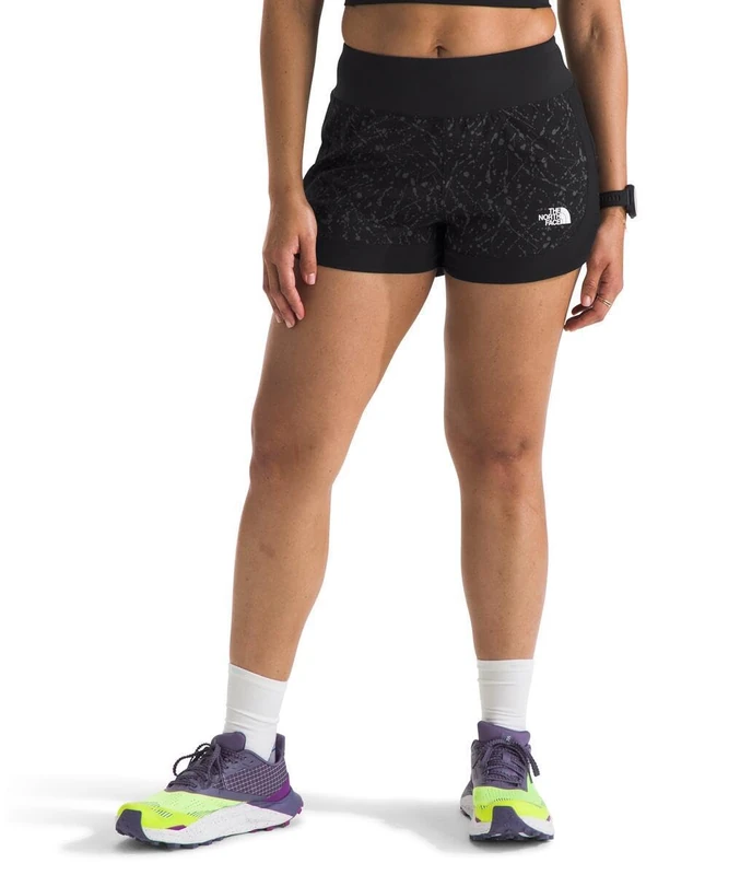 The North Face Women's Sunriser Short 2.5In Shorts, TNF Black/TNF Black Tra, XL - Image 1