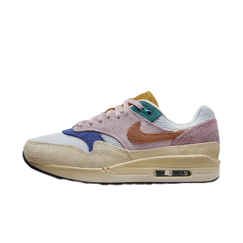 NIKE FN7200-224 Air Max 1 '87 Premium Women Grain/Rugged Orange-Plum Fog-Violet DUST UK 7.5 - Image 1
