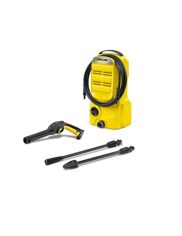 Kärcher K 2 Classic Pressure Washer, German Technology, 110 Bar, Compact Design, Powerful Cleaning Performance, Ideal for Home & Garden, Yellow - Image 1