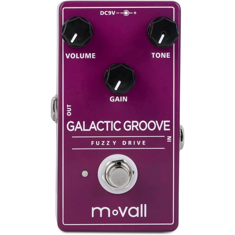 Movall MP-102 - Galactic Groove Fuzzy Drive, Fuzz-like Op-Amp Guitar Pedal