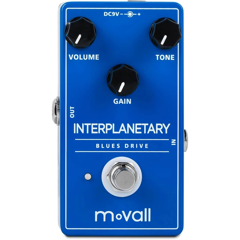 Movall MP-100 - Interplanetary Blues Drive, Low-gain Overdrive Guitar Pedal