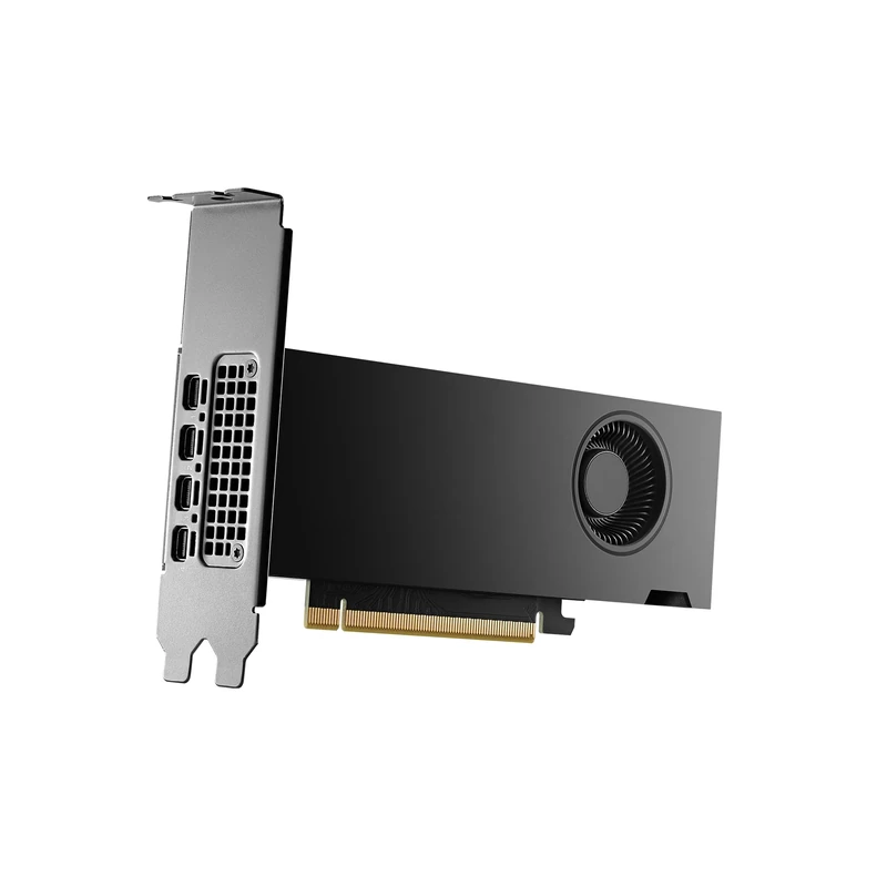 PNY NVIDIA RTX 2000 Ada Generation 16GB GDDR6 PCI Express 4.0 Dual Slot, Low Profile 4X MiniDisplayPort, 8K Support, Ultra Quiet Active Fan