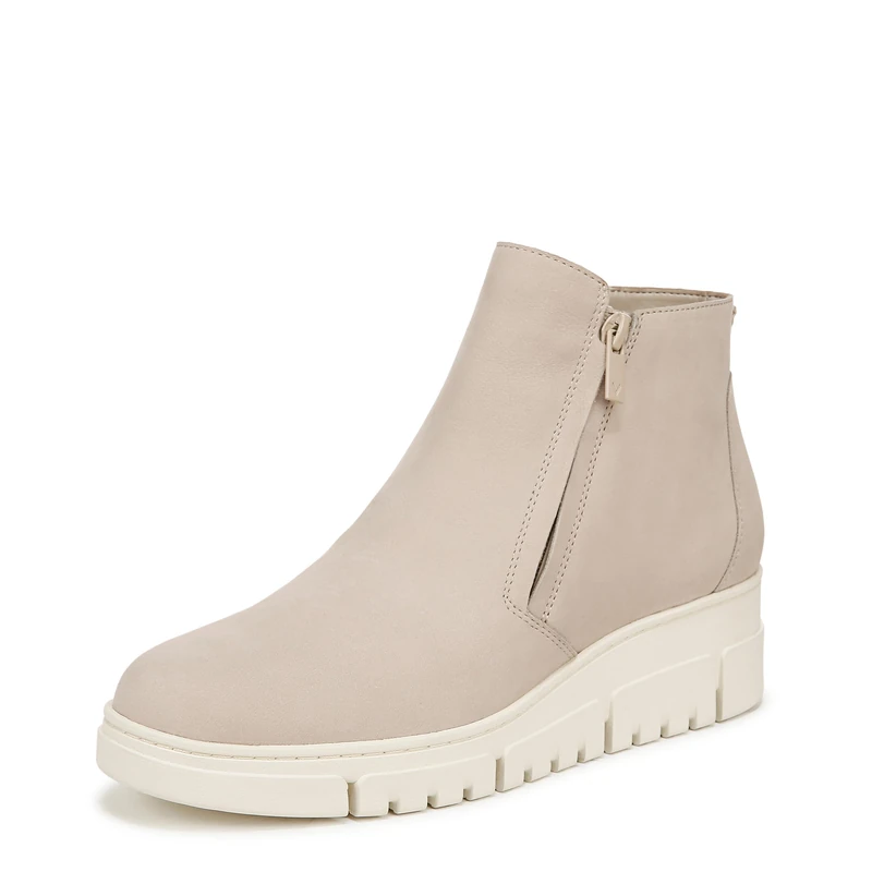 Vionic Women's Uptown Sur Ankle-High Boots - Oatmeal Beige
