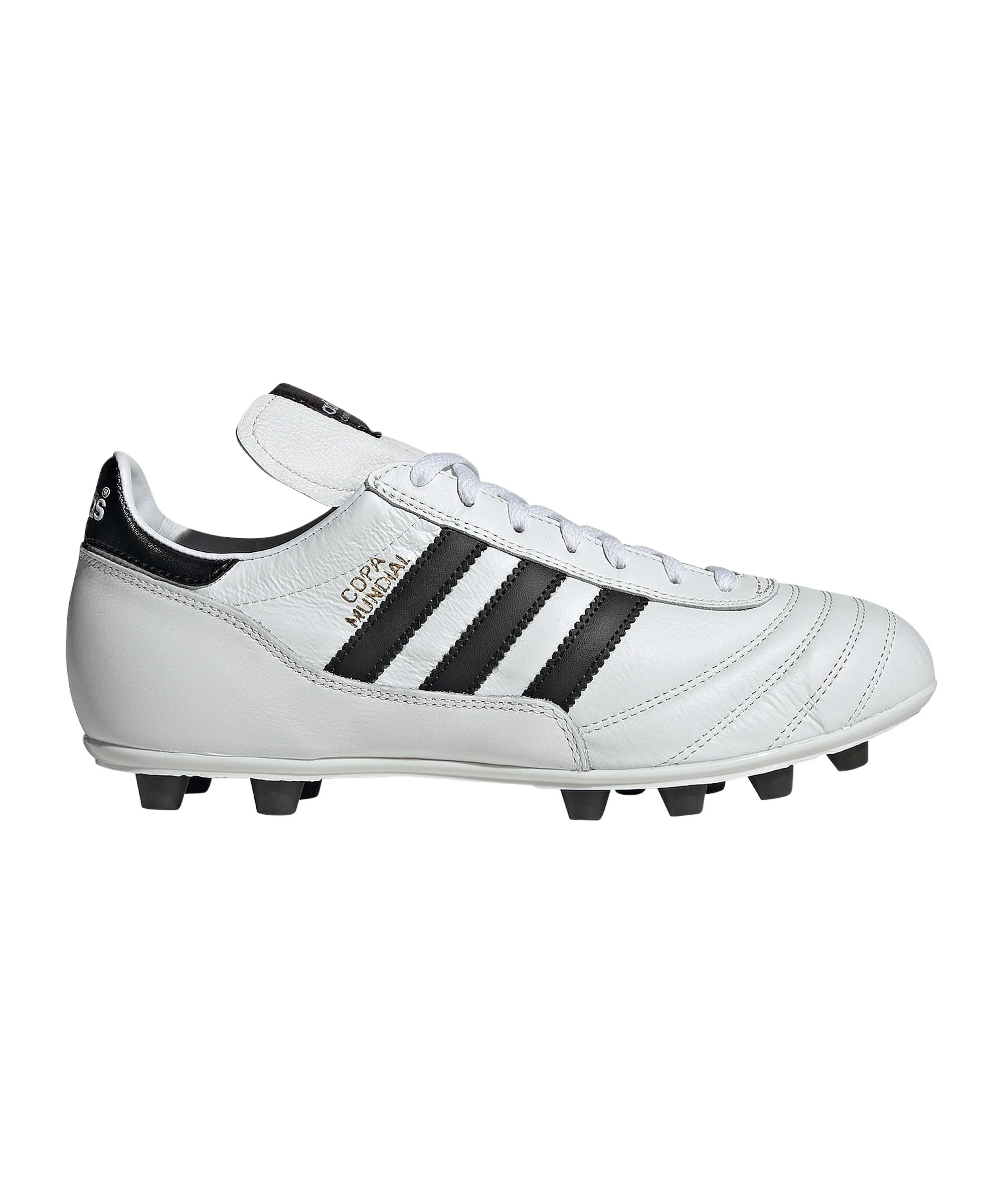 adidas Mens Copa Mundial Firm Ground Football Boots White/Black 8.5