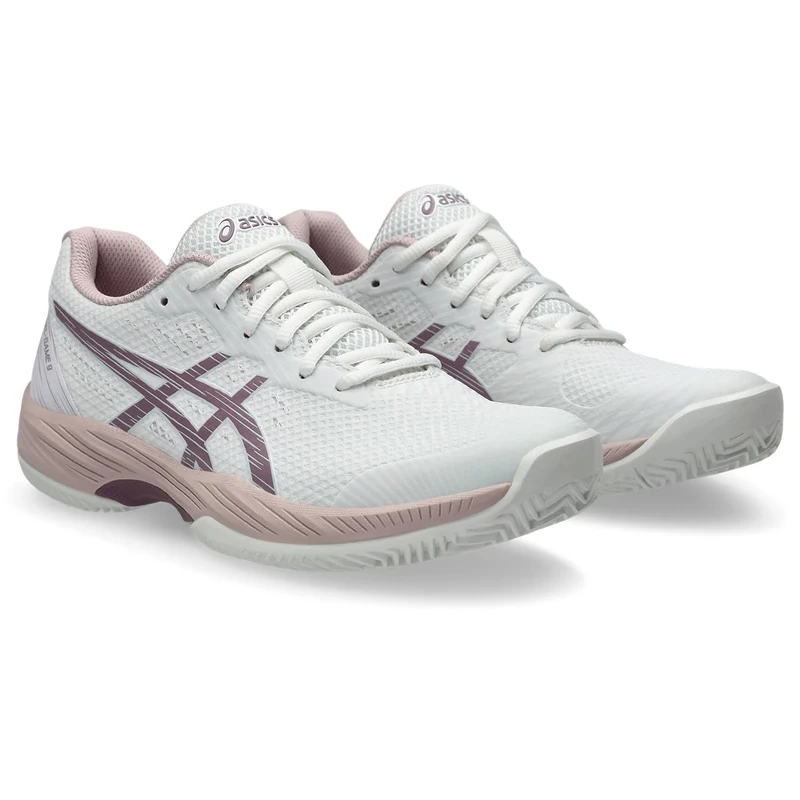 Asics 1042A217-106 Gel-Game 9 Clay/OC Women White/Dusty Mauve UK 9.5