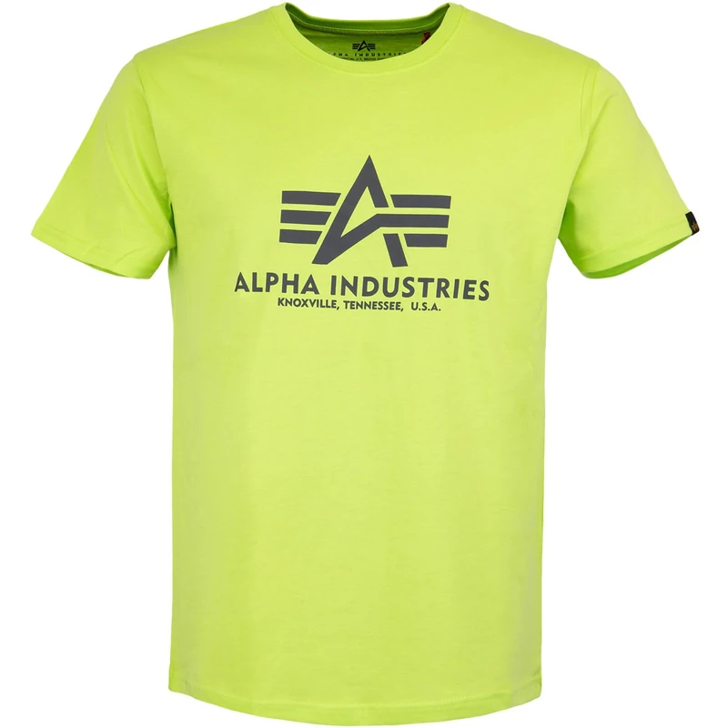 Alpha Industries Men's Basic Hoody Small Logo, Force Green, M