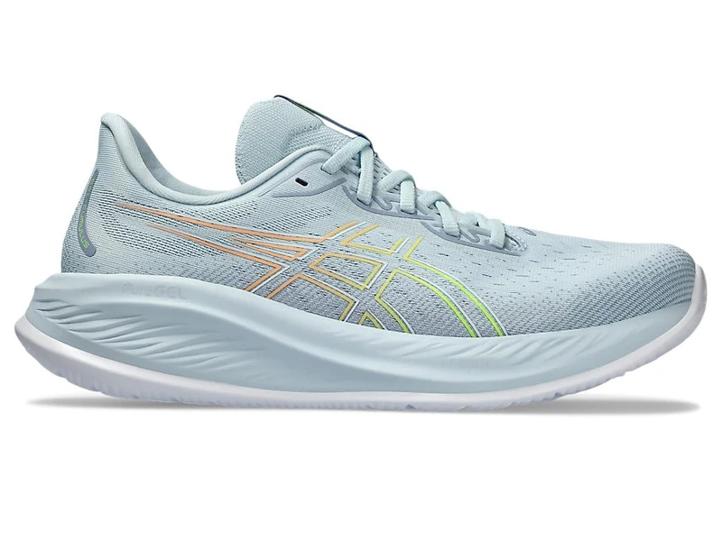 Asics 1011B792-021 Gel-Cumulus 26 Men Cool Grey/Safety Yellow UK 10