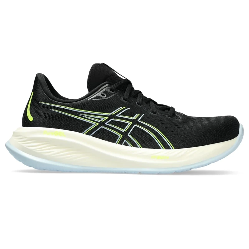 Asics Gel-Cumulus 26 Sneaker Black Safety Yellow