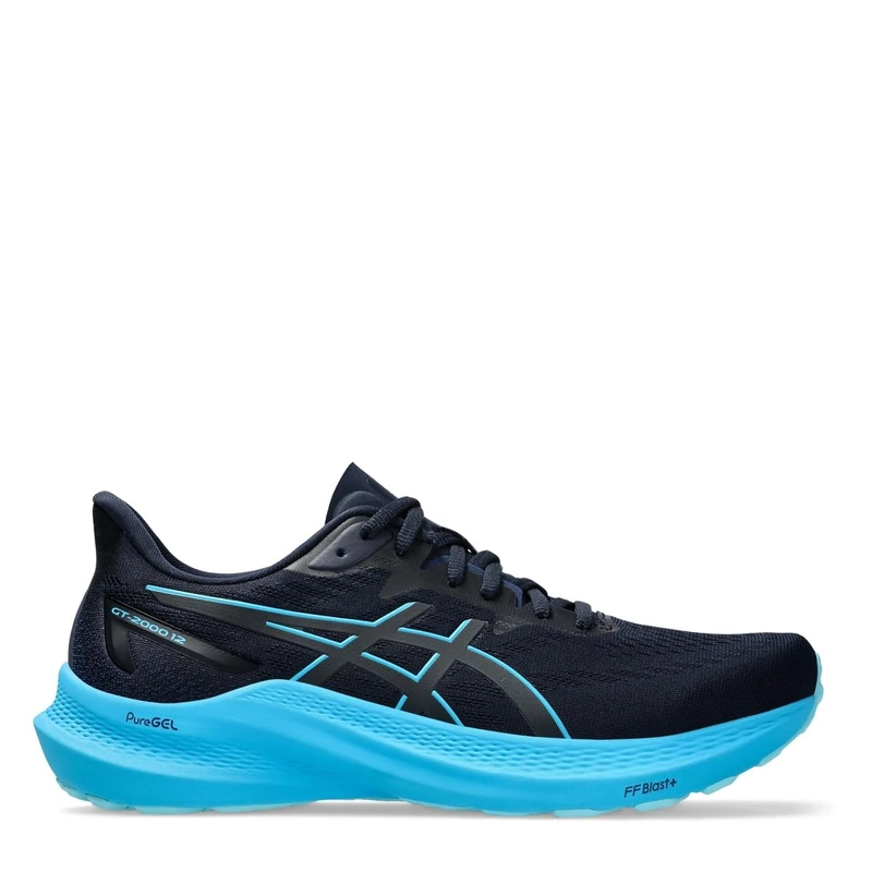 ASICS 1011B691-404 GT-2000 12 Men Midnight/Digital Aqua UK 6.5 - Image 1