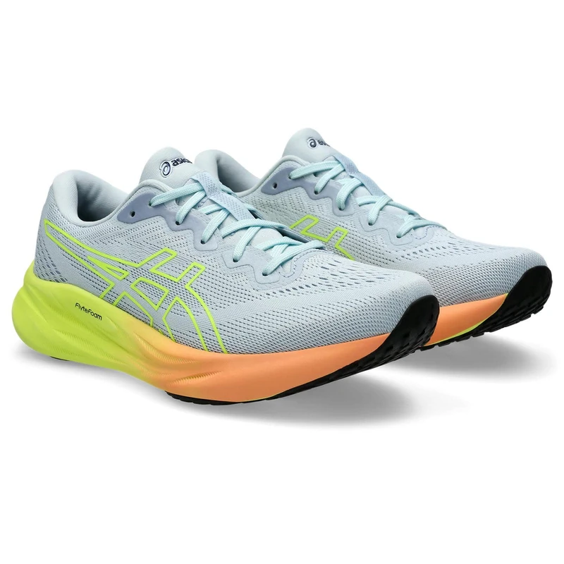 Asics 1012B593-021 Gel-Pulse 15 Women Cool Grey/Safety Yellow UK 6.5