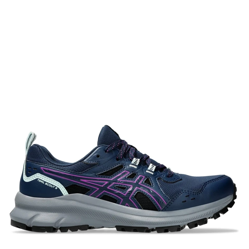 ASICS 1012B516-402 Trail Scout 3 Women Night Sky/Bold Magenta UK 6.5