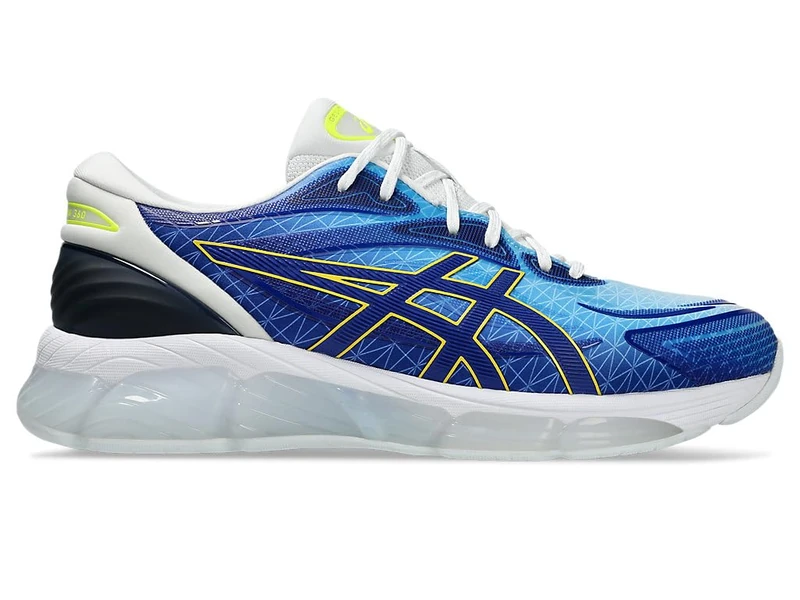 ASICS Men's Gel-Quantum 360 VIII Sneaker, Prussian Blue/White, 6 UK