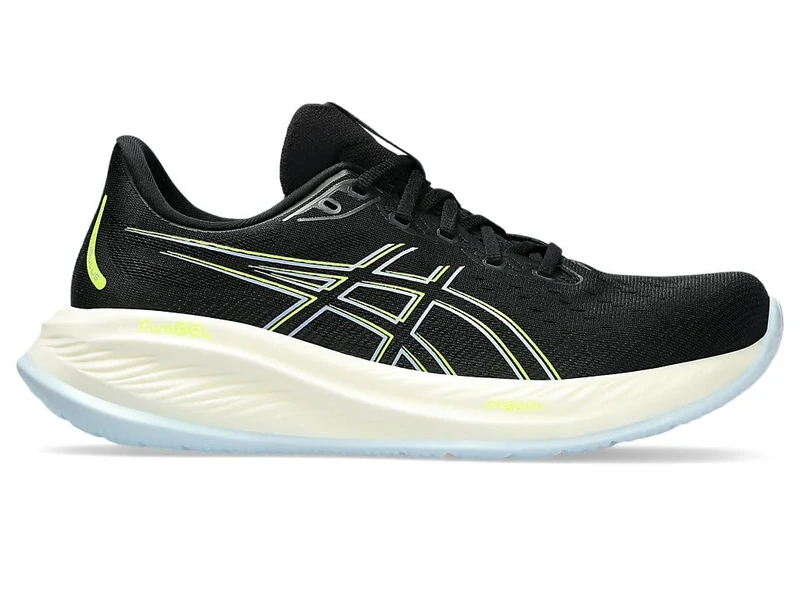 Asics Gel-Cumulus 26 Sneaker Black Safety Yellow