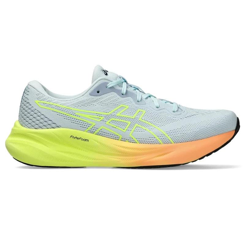 ASICS 1012B593-021 Gel-Pulse 15 Women Cool Grey/Safety Yellow UK 10
