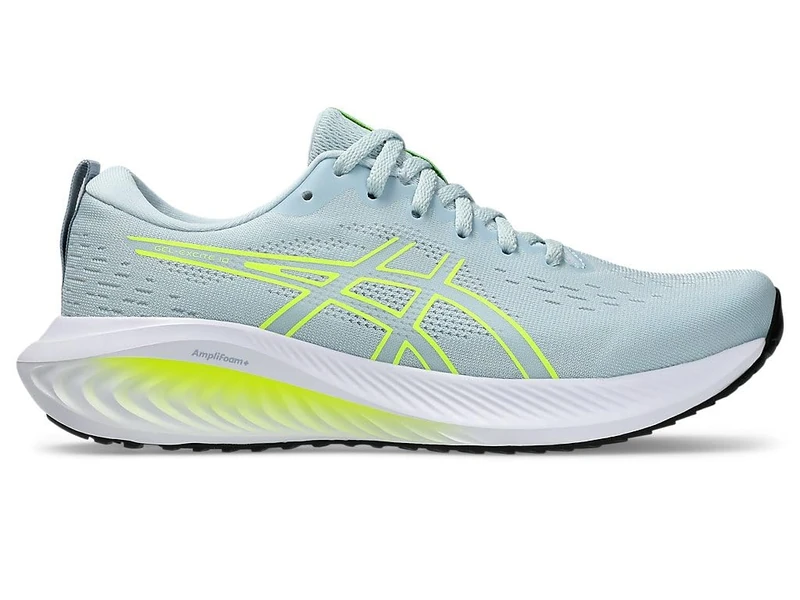 ASICS 1012B418-022 Gel-Excite 10 Women Cool Grey/Safety Yellow UK 10