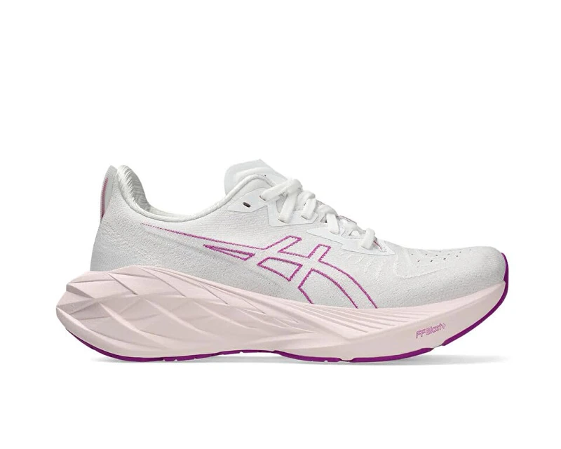 Asics 1012B510-103 NOVABLAST 4 Women White/Soothing SEA UK 5.5