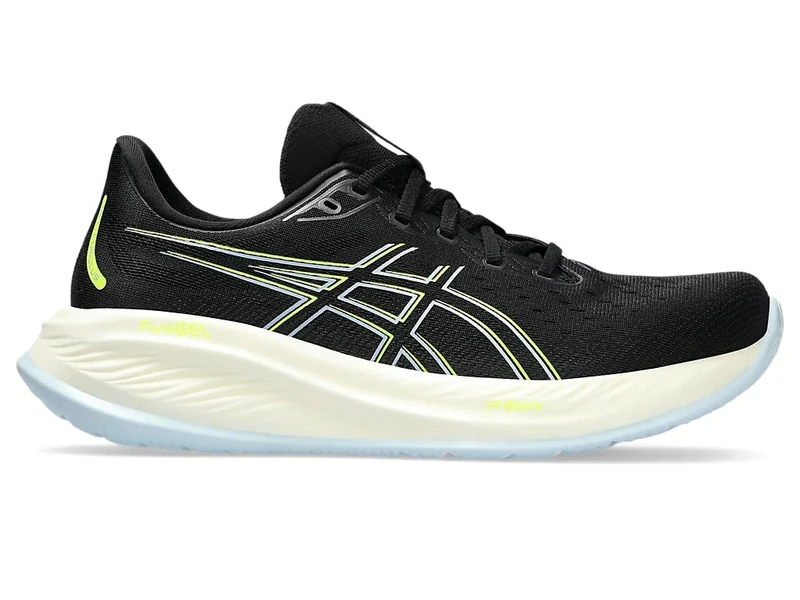 ASICS Gel-Cumulus 26 Sneaker Black Safety Yellow
