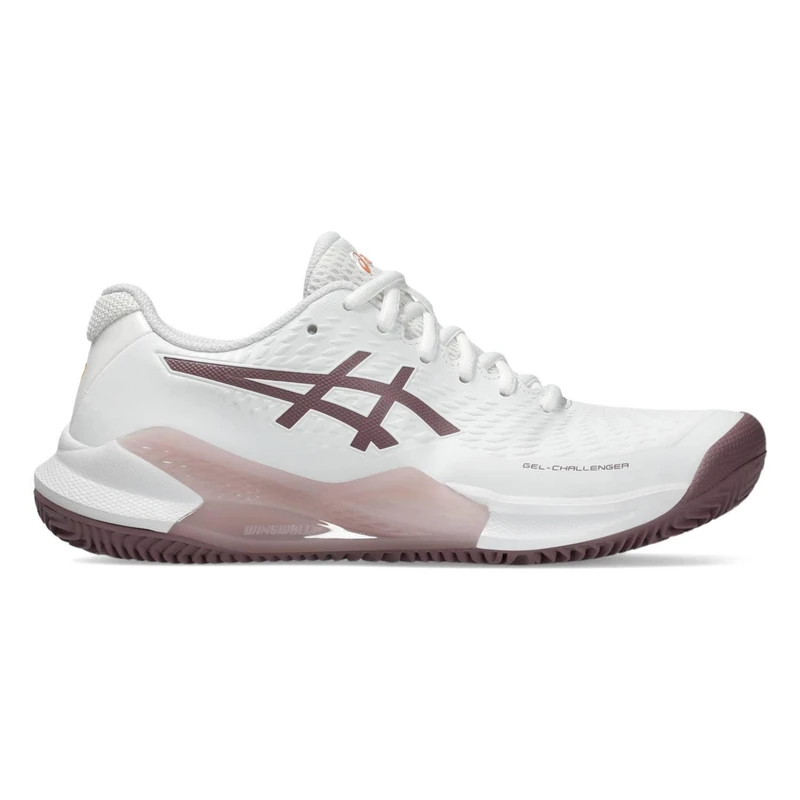 ASICS 1042A254-102 Gel-Challenger 14 Clay Women White/Dusty Mauve UK 5.5