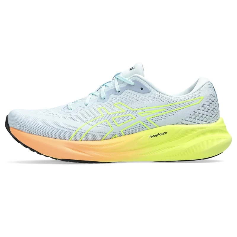 ASICS 1012B593-021 Gel-Pulse 15 Women Cool Grey/Safety Yellow UK 3.5