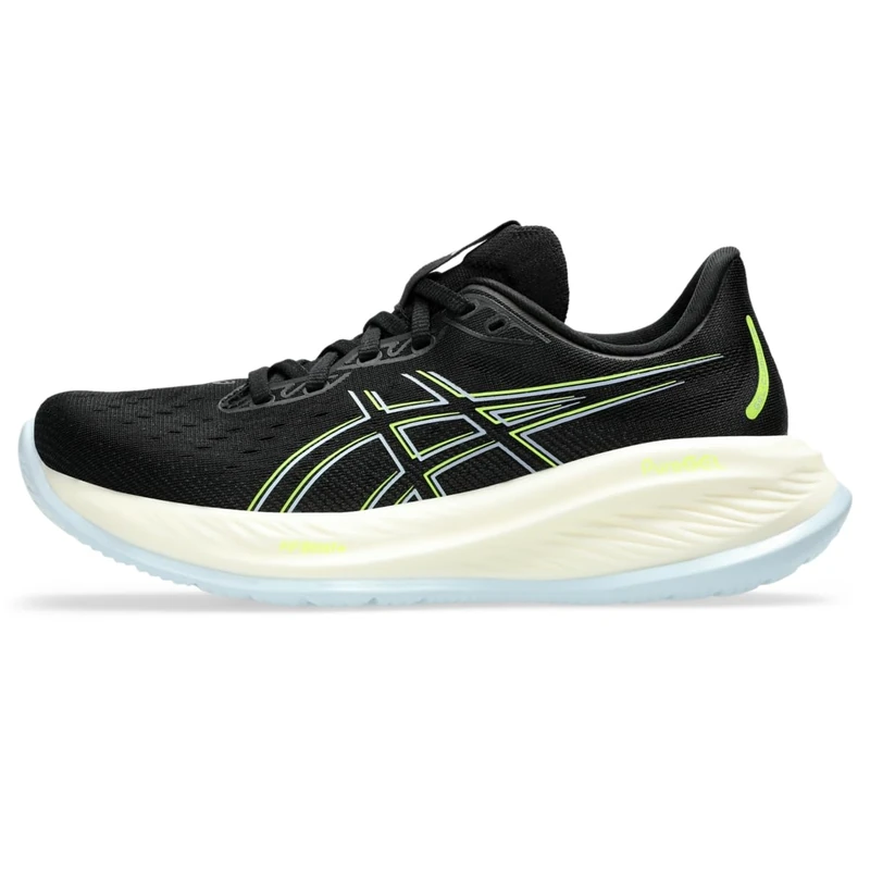 Asics 1012B599-006 Gel-Cumulus 26 Women Black/Safety Yellow UK 5