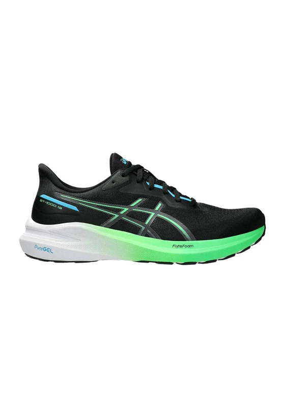 Asics 1011B858-001 GT-1000 13 Men Black/Digital Aqua UK 11