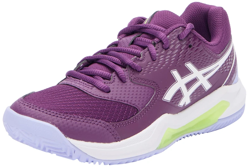 ASICS 1042A241-500 Gel-Dedicate 8 Padel Women DEEP Mauve/White UK 7