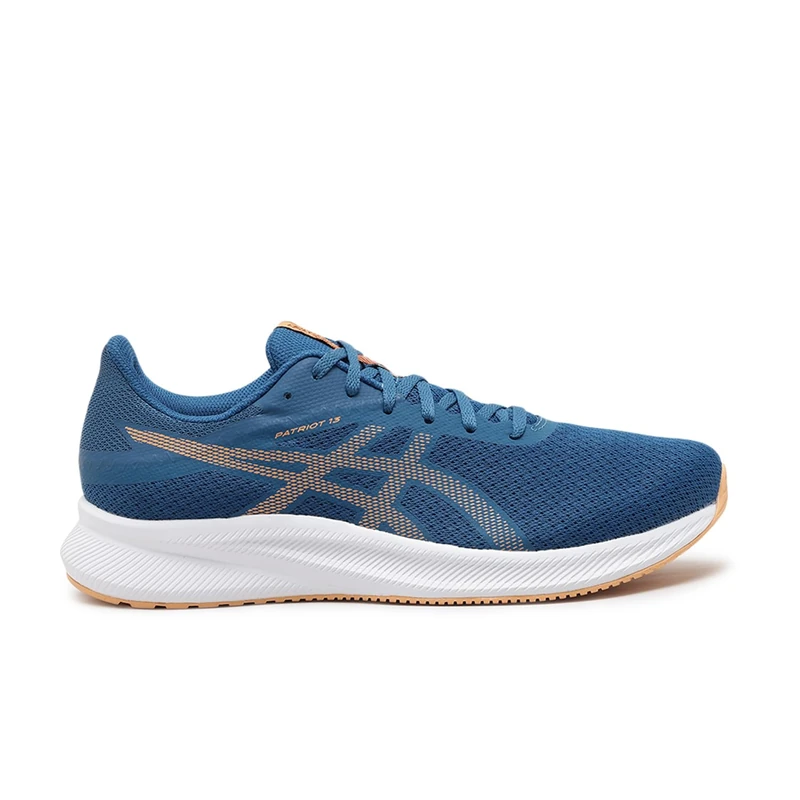 ASICS 1011B485-410 Patriot 13 Men Rich Navy/Faded Orange UK 5.5