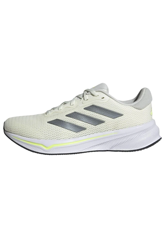 adidas Men's Response Runner Shoes, Ivory/Grey/hi-res Yellow, 6.5 UK