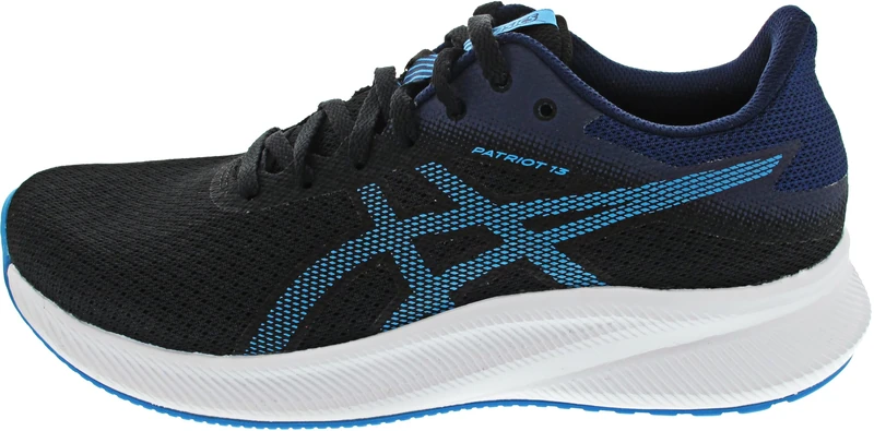 ASICS 1011B485-010 Patriot 13 Men Black/Digital Aqua UK 5