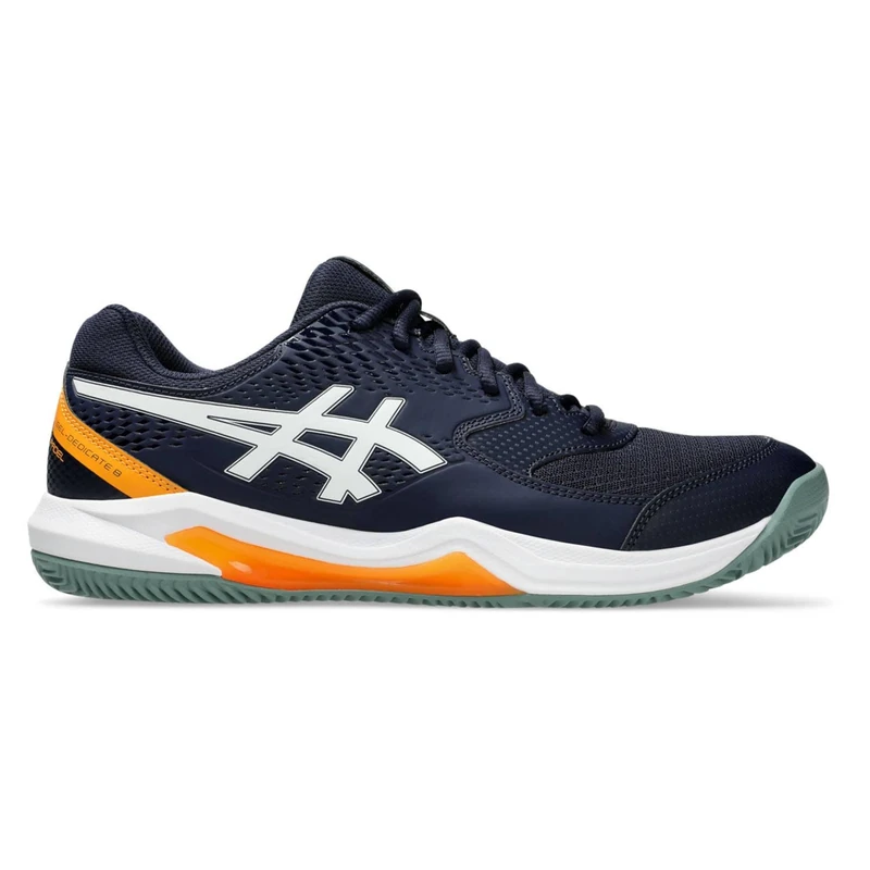 ASICS 1041A414-404 Gel-Dedicate 8 Padel Men Midnight/White UK 12