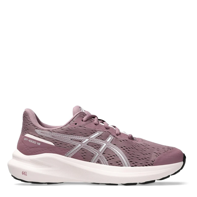 ASICS GT-1000 13 GS Sneaker, Dusty Mauve/White, 3 UK