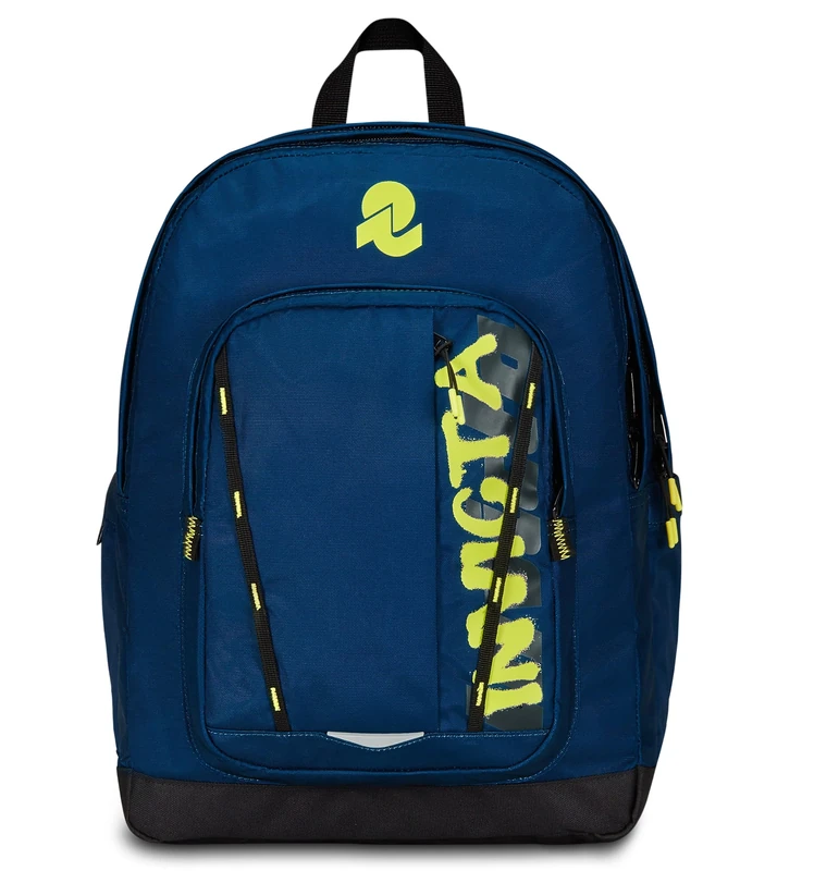 Invicta Jelek Color Change Line School Backpack, Blue, Super Large Double Compartment Backpack with PC or Tablet Pocket, Bottle Holder and Pocket with Organizer, Travel Backpack, blue, Taglia unica,
