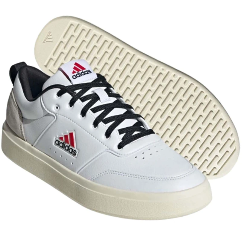 adidas Men's Park Street Shoes, FTWR White/Better Scarlet/core Black, 6 UK