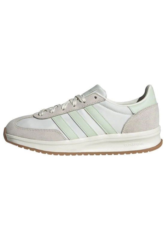 adidas Women's Run 70S 2.0 Shoes, Off White/Linen Green/Gum, 6 UK