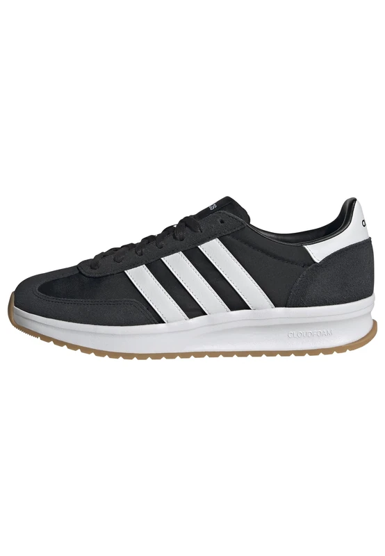 adidas Men's Run 70S 2.0 Shoes, Core Black/Cloud White/Cloud White, 8.5 UK