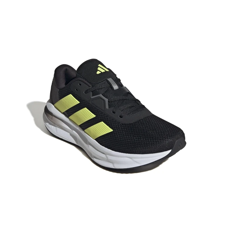 adidas Men's Galaxy 7 Running Shoes, core Black/Pulse Lime/Grey Five, 9 UK