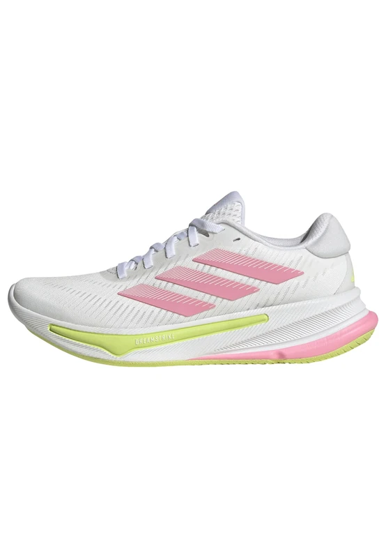 adidas Women's Supernova Ease W, FTWR White/Pulse Lime/Bliss Pink, 4.5 UK
