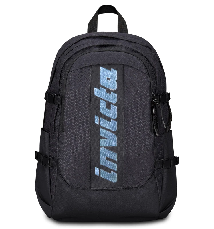 Invicta Act Plus Men's Backpack (Pack of 1), Black, Taglia unica, Rucksack Backpacks