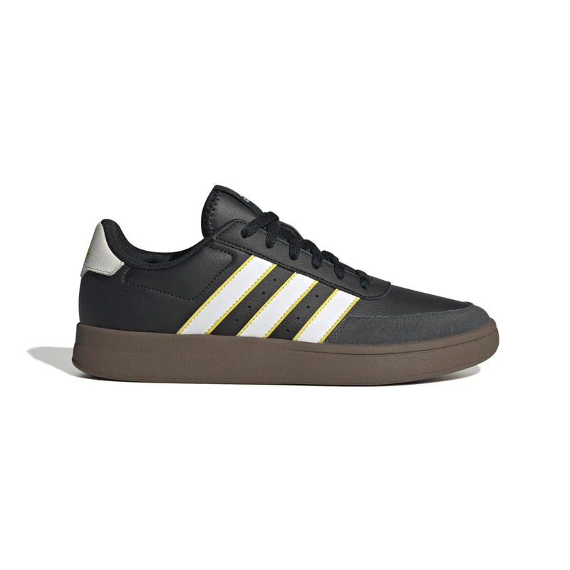 adidas Men's Breaknet 2.0 Shoes, core Black/FTWR White/Yellow, 8 UK