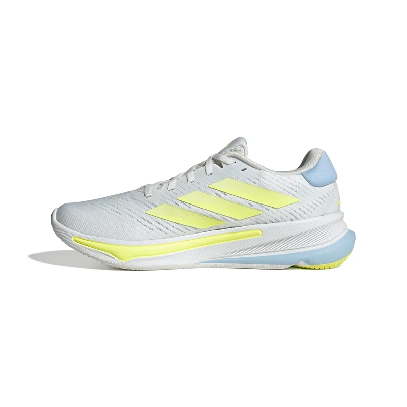 adidas Men's Supernova Ease M, Crystal White/Matte Silver/hi-res Yellow, 10 UK