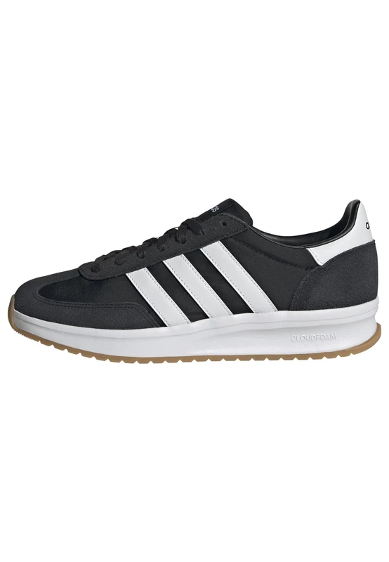 adidas Men's Run 70S 2.0 Shoes, Core Black/Cloud White/Cloud White, 13.5 UK