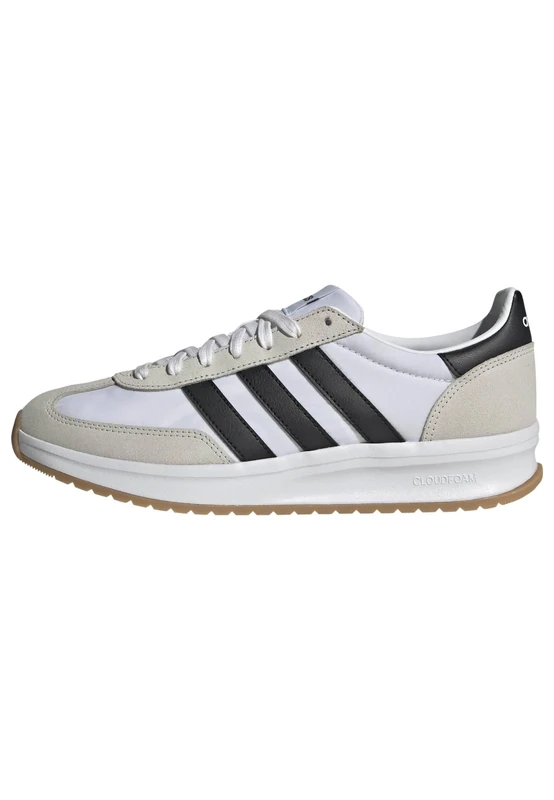 adidas Men's Run 70S 2.0 Shoes, Cloud White/Core Black/Grey One, 6 UK