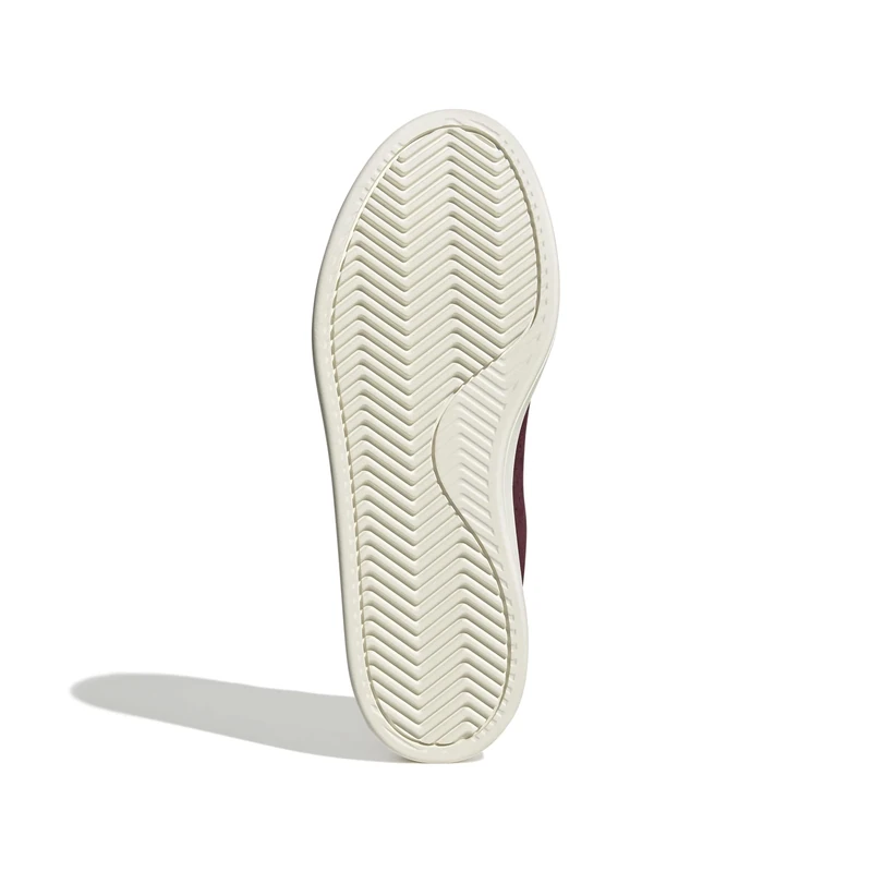 adidas Men's Advantage 2.0 Shoes, Maroon/Utility Yellow/Off White, 7.5 UK